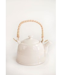 Keramikinio arbatinuko, šešių puodelių ir Belgiško šokolado dovanų rinkinys "Laikas kartu".